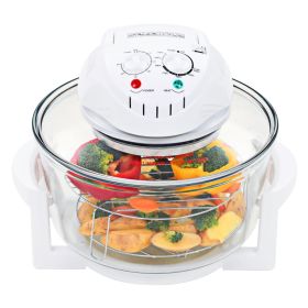 Halogen Convection Oven with Extension Ring 1400 W 4.5 gal