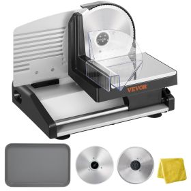 VEVOR 7.5" Commercial Meat Slicer 200W Electric Deli Slicer for Meat Veggie Bread