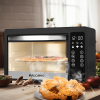 KalorikÂ® 22-Quart Digital Touchscreen Air Fryer Toaster Oven, Black