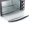 Better Chef Chef Central XL Toaster Oven and Broiler with Dual Solid Element Burners in Black